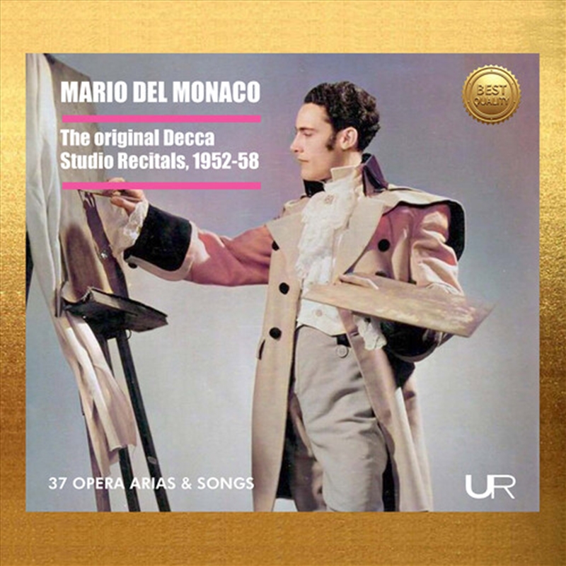 Mario Del Monaco: Original Decca Studio Recitals 1/Product Detail/Classical