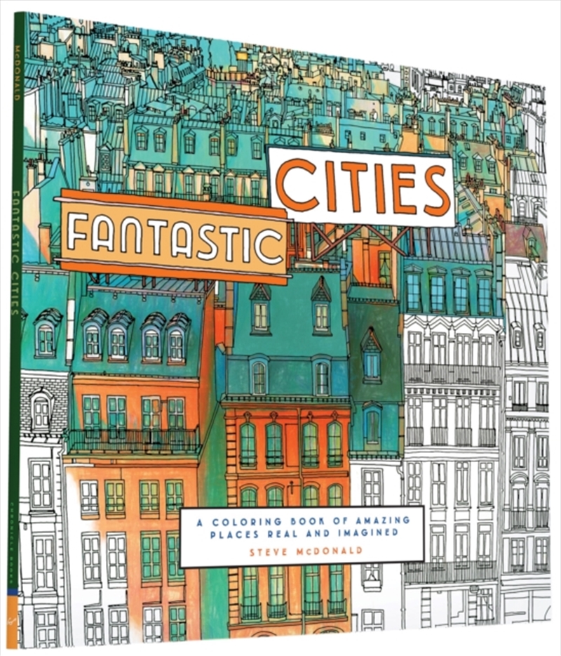 Fantastic Cities : A Coloring Book Of Amazing Places Real And Imagined/Product Detail/Adults Colouring