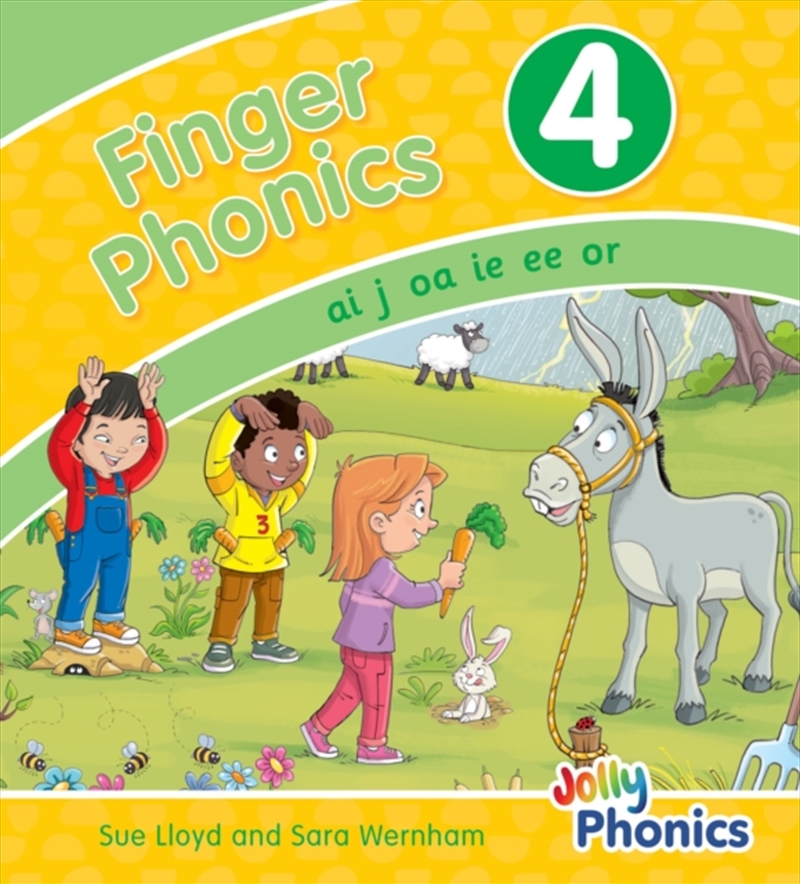 Finger Phonics Book 4 : In Precursive Letters (British English Edition)/Product Detail/English