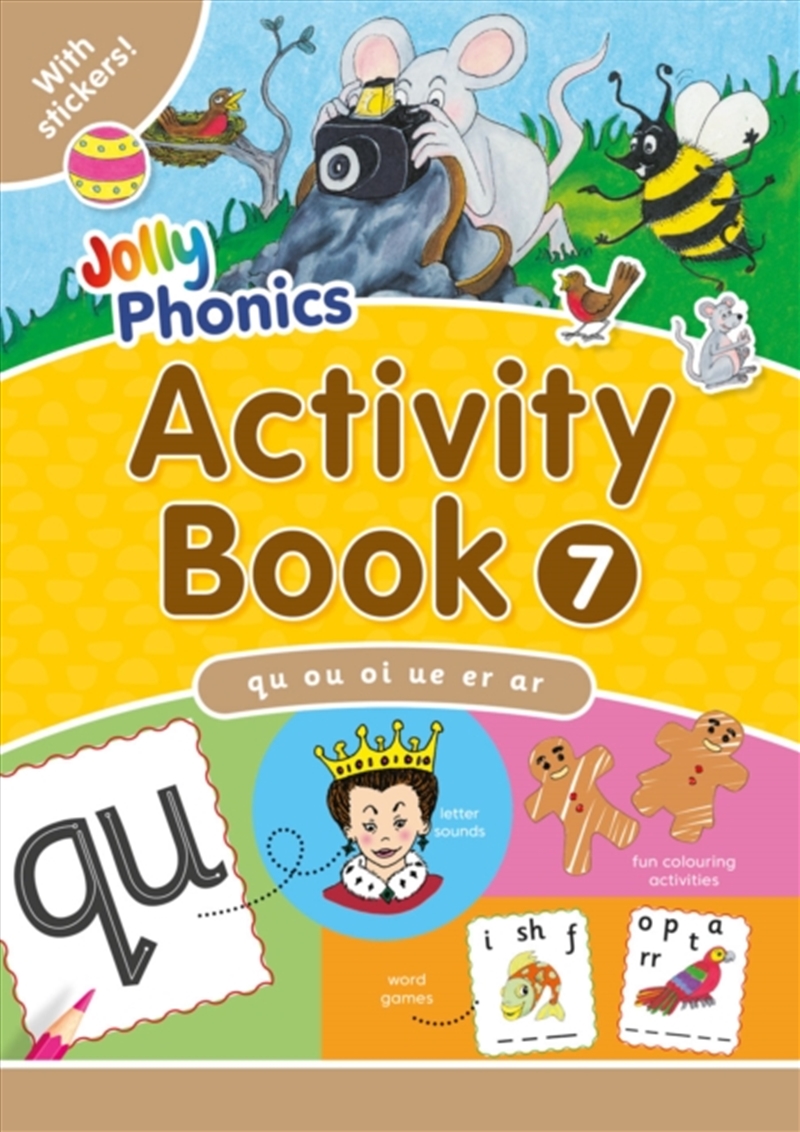Jolly Phonics Activity Book 7 : In Precursive Letters (British English Edition)/Product Detail/English