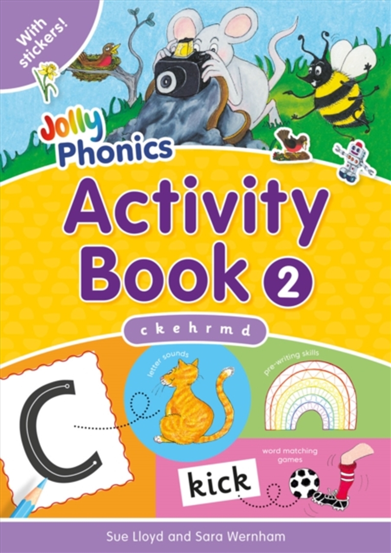 Jolly Phonics Activity Book 2 : In Precursive Letters (British English Edition)/Product Detail/English