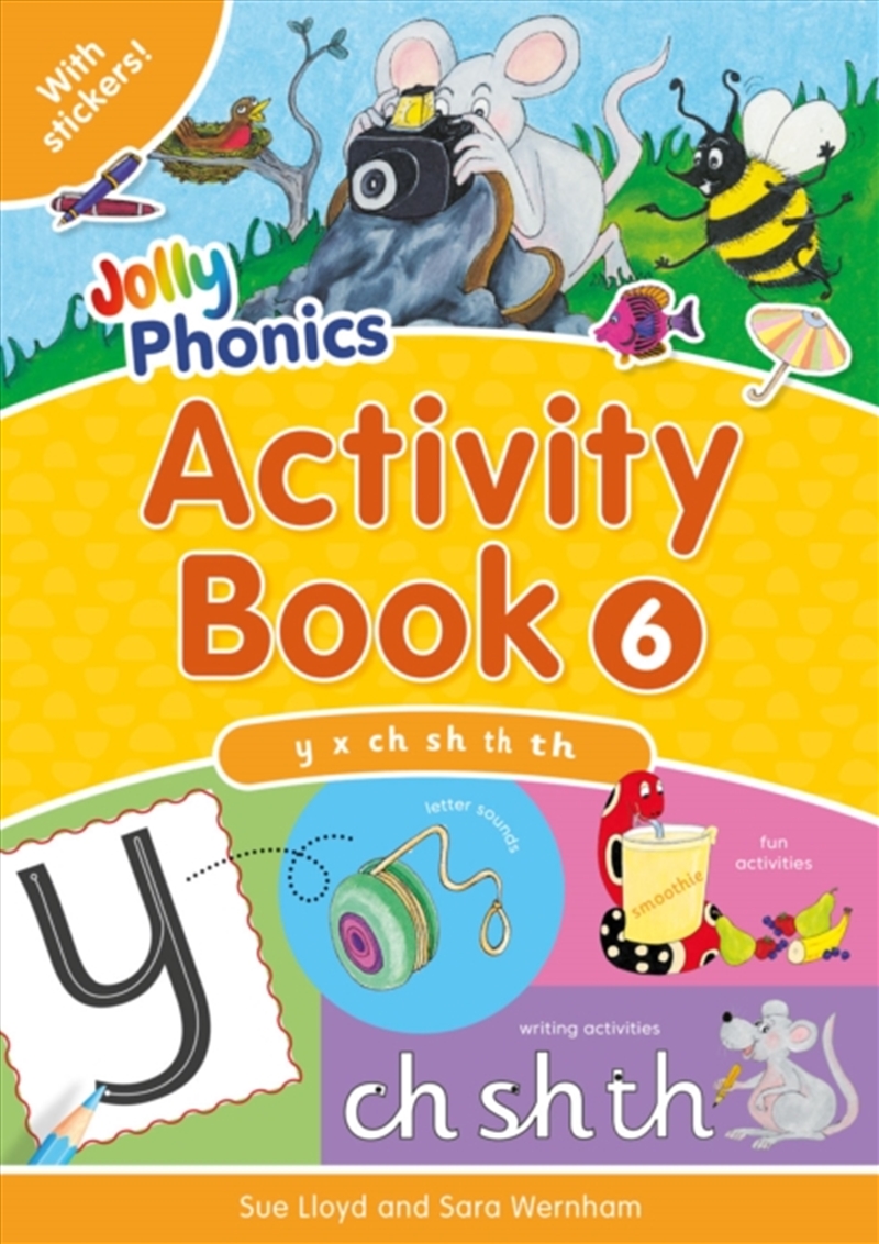 Jolly Phonics Activity Book 6 : In Precursive Letters (British English Edition)/Product Detail/English