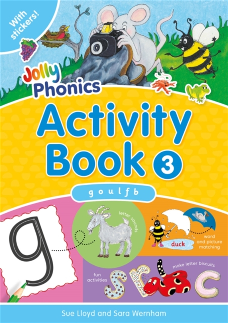 Jolly Phonics Activity Book 3 : In Precursive Letters (British English Edition)/Product Detail/English