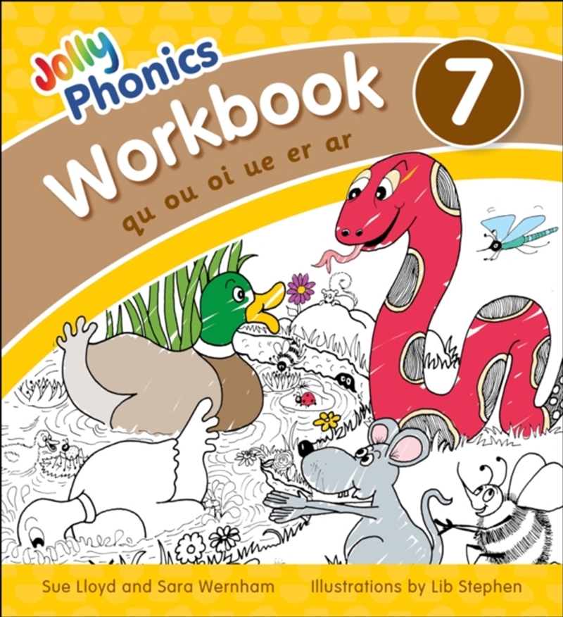 Jolly Phonics Workbook 7 : In Precursive Letters (British English Edition)/Product Detail/English