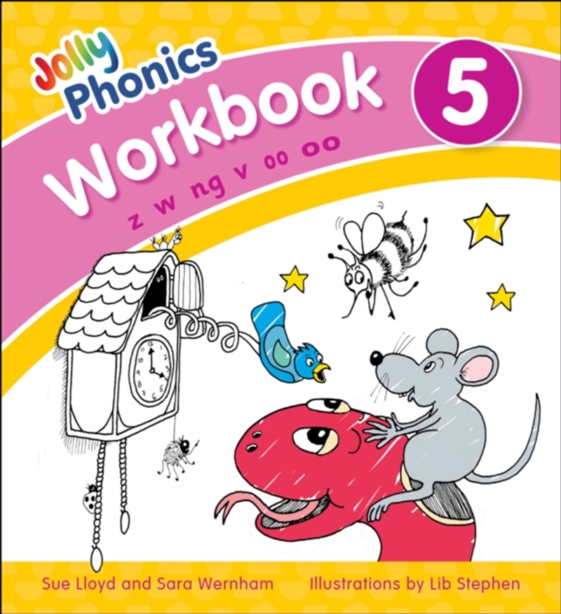 Jolly Phonics Workbook 5 : In Precursive Letters (British English Edition)/Product Detail/English