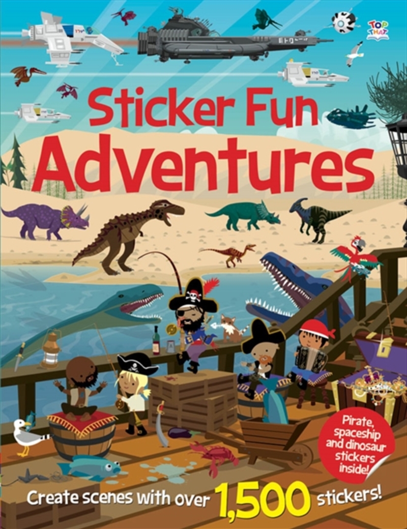 Sticker Fun Adventures/Product Detail/Kids Activity Books