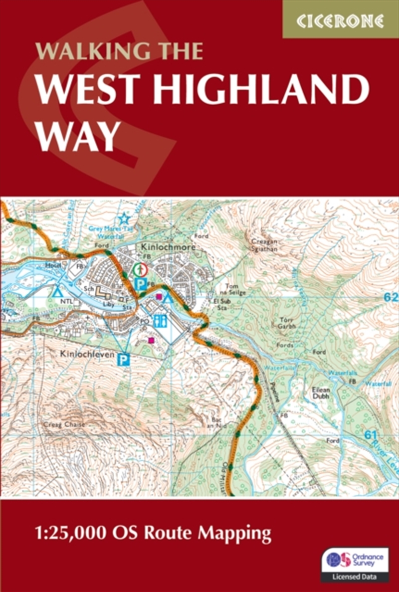 West Highland Way Map Booklet : 1:25,000 Os Route Mapping/Product Detail/Geography