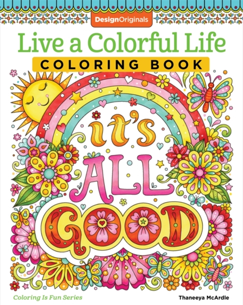 Live A Colourful Life Coloring Book/Product Detail/Self Help & Personal Development