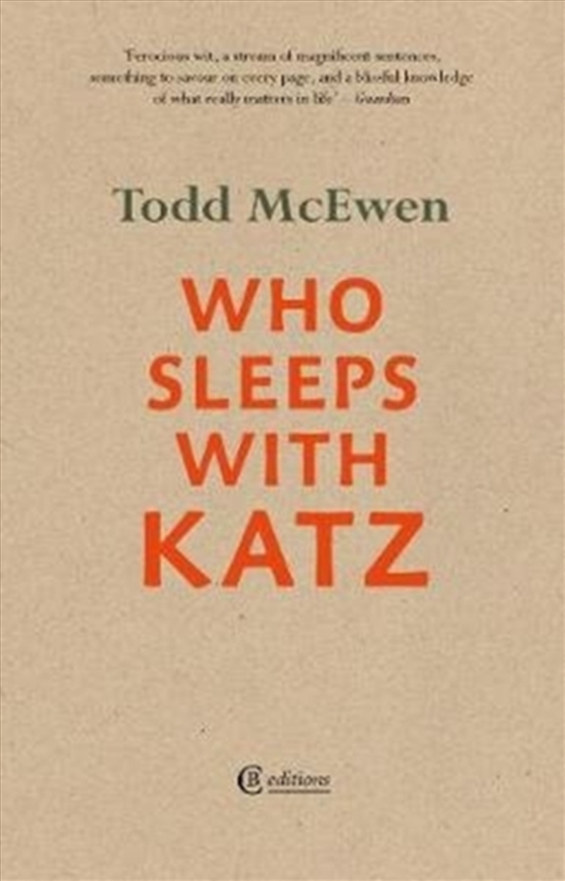 Who Sleeps With Katz/Product Detail/General Fiction Books