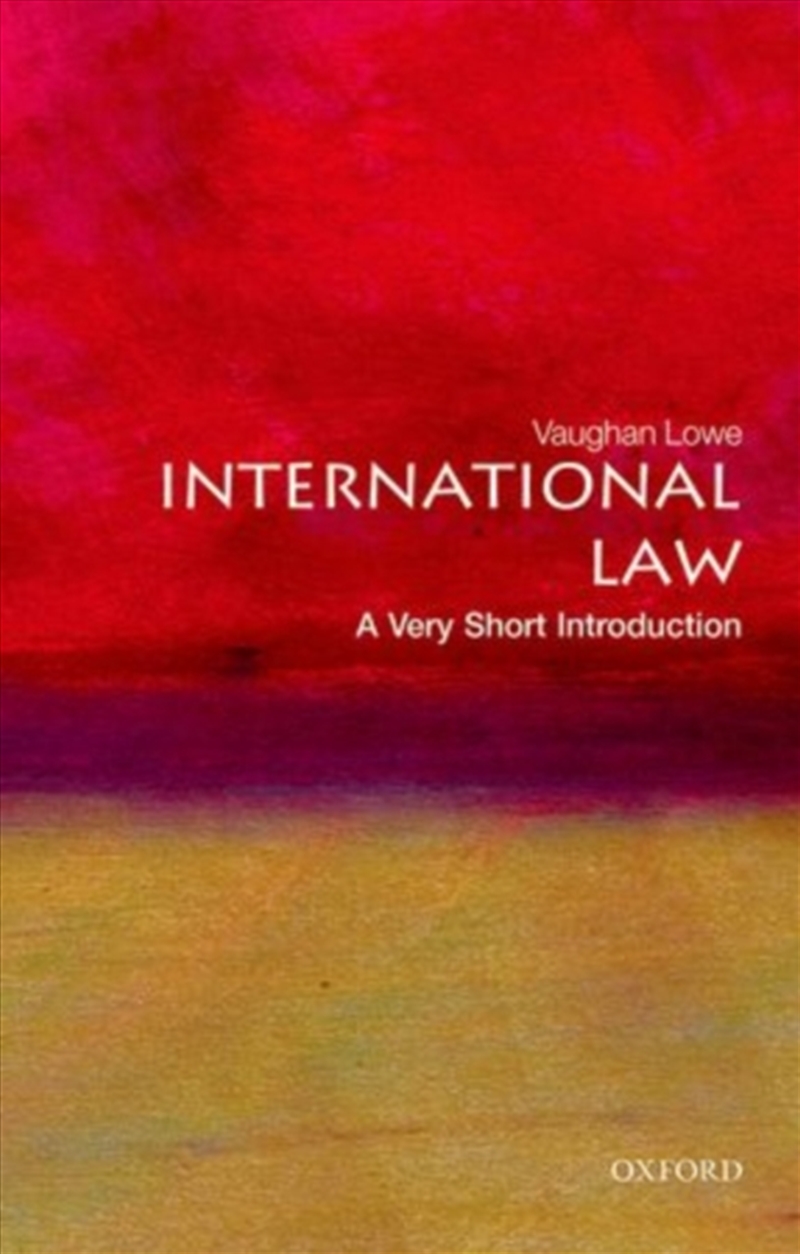 International Law : A Very Short Introduction/Product Detail/Law