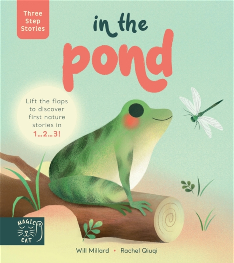 Three Step Stories: In The Pond : Lift The Flaps To Discover First Nature Stories In 1… 2… 3!/Product Detail/Early Childhood Fiction Books