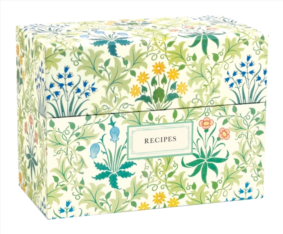 V&A William Morris Recipe Box/Product Detail/Stationery
