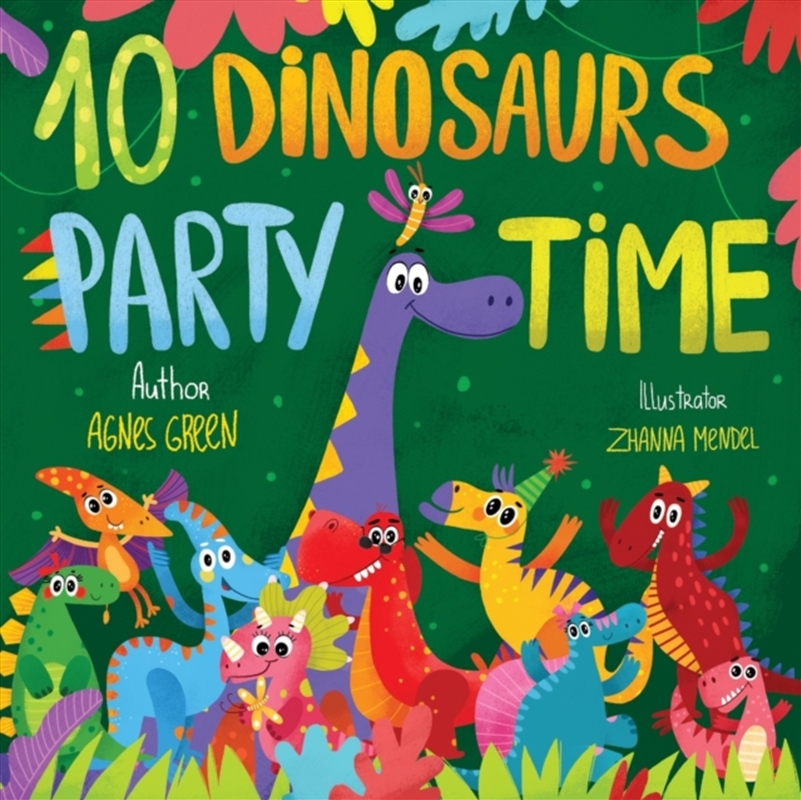 10 Dinosaurs Party Time : Funny Dino Story Book For Toddlers, Ages 3-5. Preschool, Kindergarten/Product Detail/Childrens Fiction Books