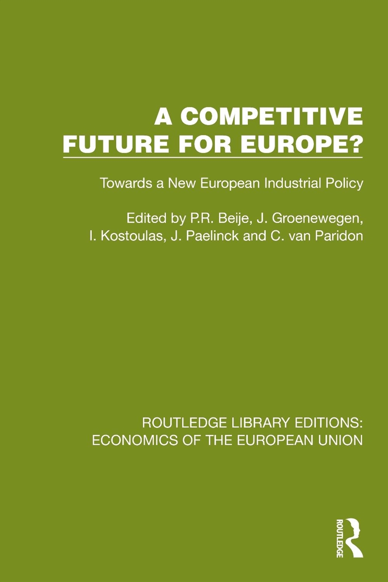 A Competitive Future For Europ/Product Detail/Business Leadership & Management