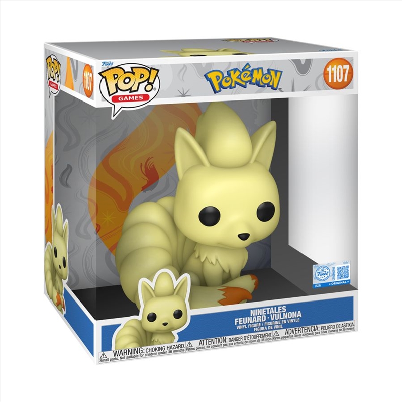 Pokemon - Ninetails 10" Pop! Vinyl/Product Detail/TV