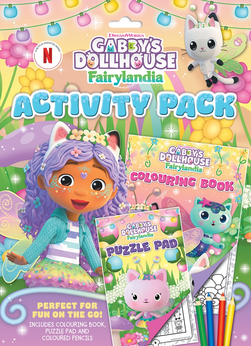 Gabby's Dollhouse Fairylandia: Activity Pack/Product Detail/Kids Activity Books