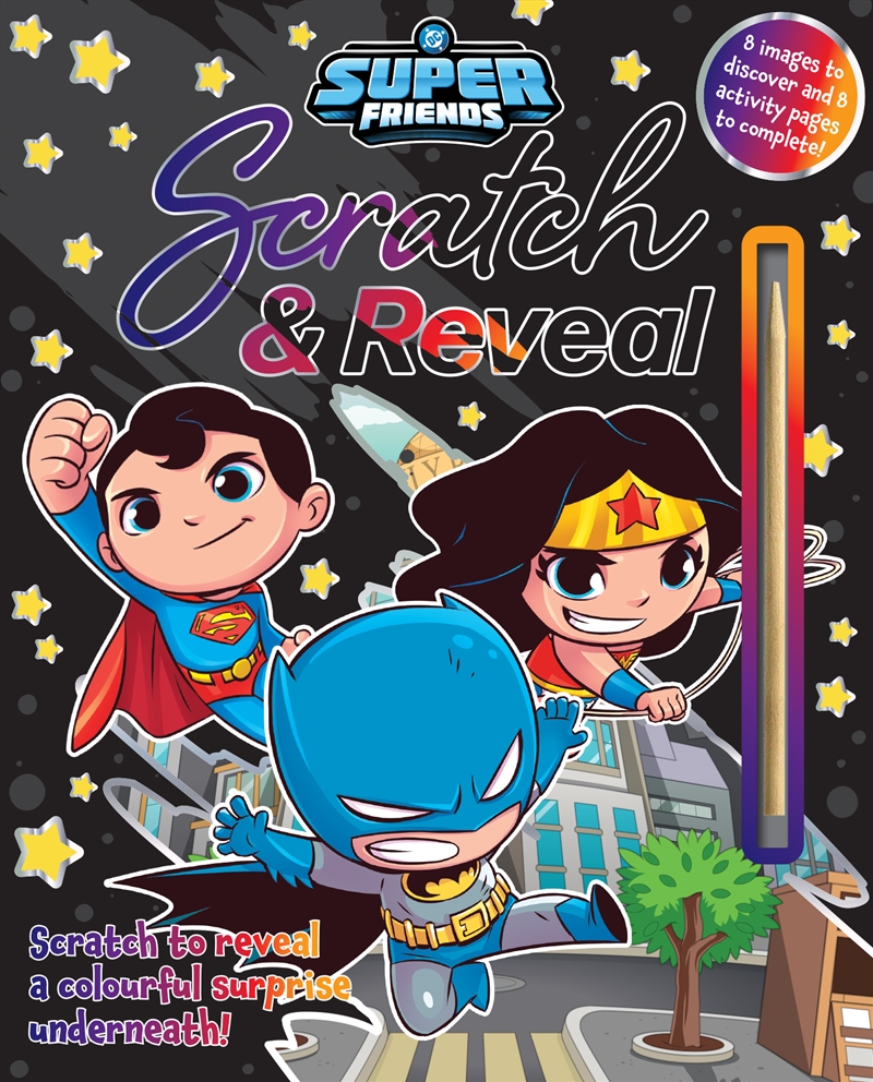 DC Super Friends: Scratch and Reveal/Product Detail/Kids Activity Books