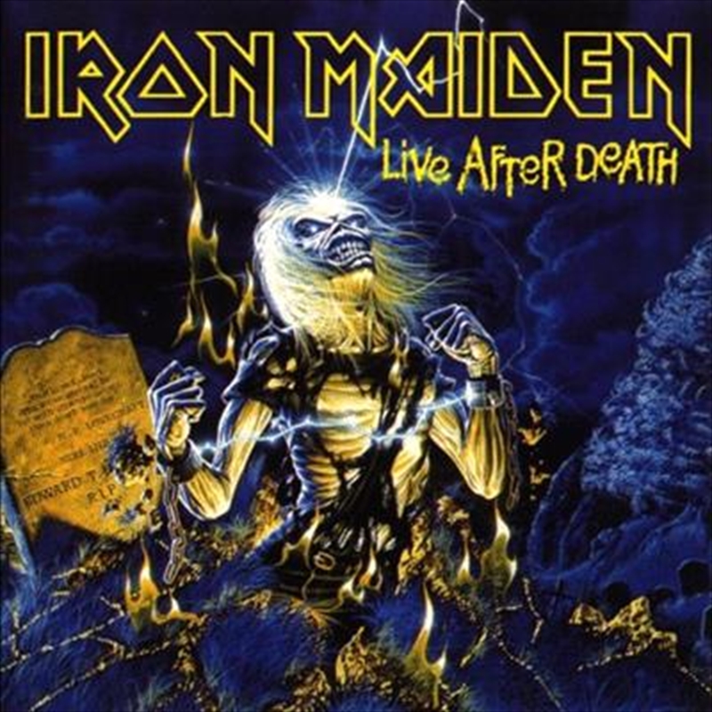Live After Death - Yellow & Blue Vinyl/Product Detail/Metal