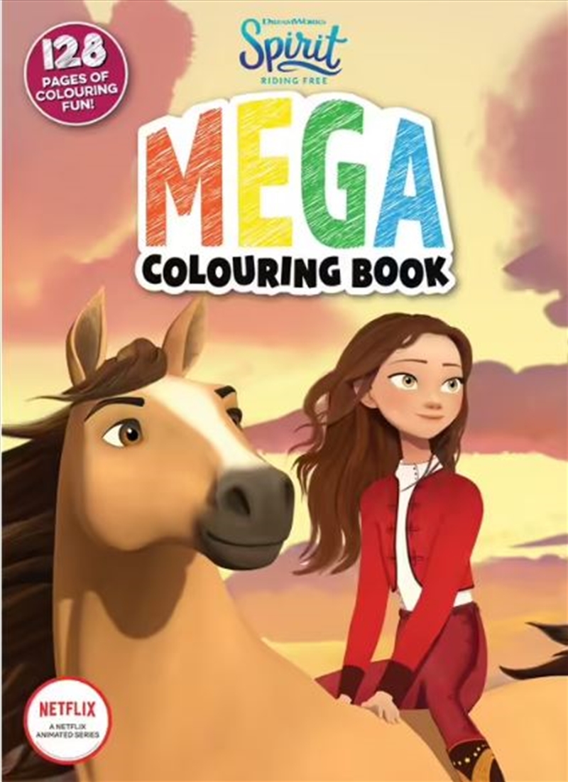 Spirit Riding Free: Mega Colouring Book (DreamWorks)/Product Detail/Kids Colouring