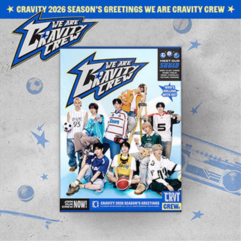 Cravity - We Are Cravity Crew 2026 Season's Greetings/Product Detail/KPOP Merch