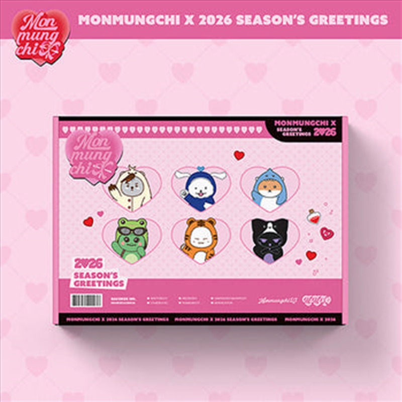 Monsta X - Monmungchi X 2026 Season's Greetings/Product Detail/KPOP Merch