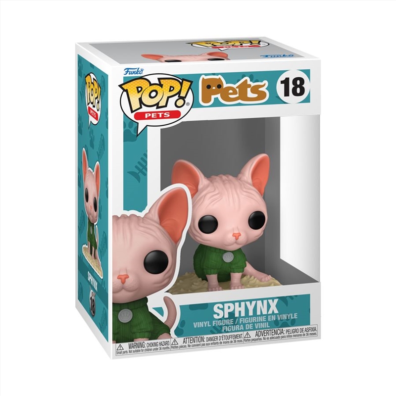 Pets - Sphinx Cat Pop! Vinyl/Product Detail/Standard Pop Vinyl