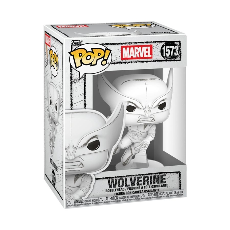 Marvel: Sketched - Wolverine Pop! Vinyl/Product Detail/Standard Pop Vinyl
