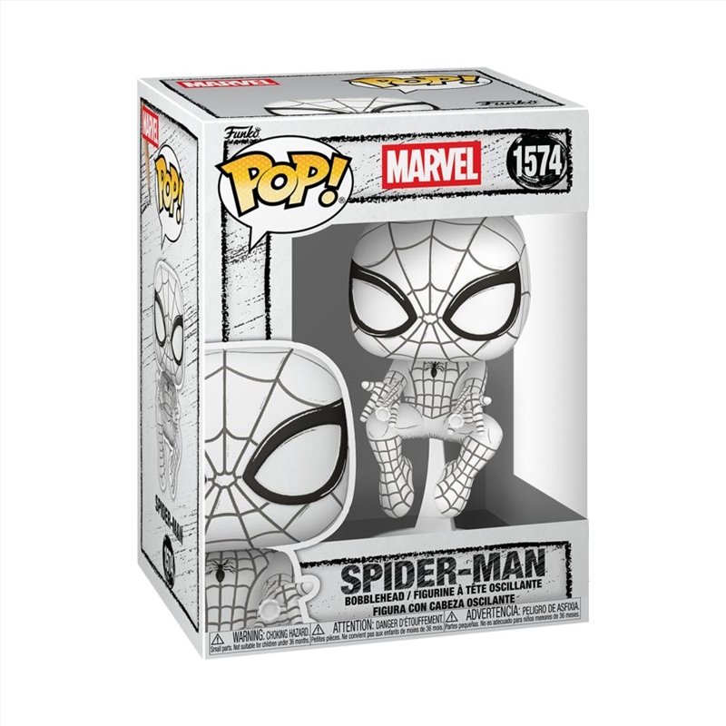 Marvel: Sketched - Spider-Man Pop! Vinyl/Product Detail/Standard Pop Vinyl