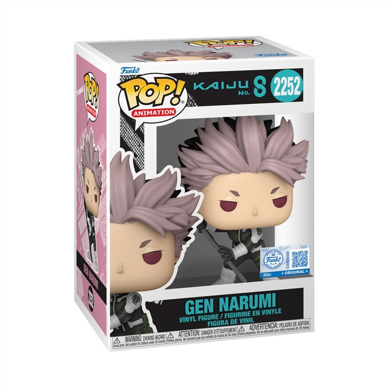 Kaiju No.8 - Gen Narumi Pop! Vinyl RS/Product Detail/TV