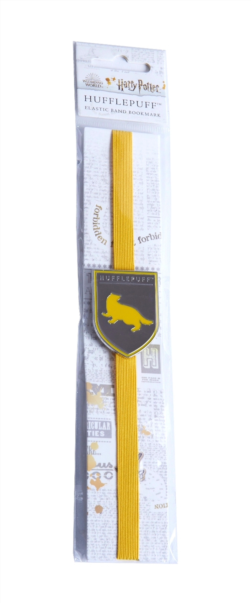 Harry Potter: Hufflepuff Elastic Band Bookmark/Product Detail/Stationery