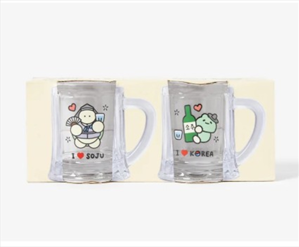 ARTBOX - Unggeum Gaeggul Turtles Soju Glass Set(2P)/Product Detail/KPOP Merch