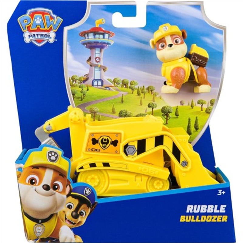 PAW Patrol Sustainable Basic Vehicle - Rubble/Product Detail/Toys