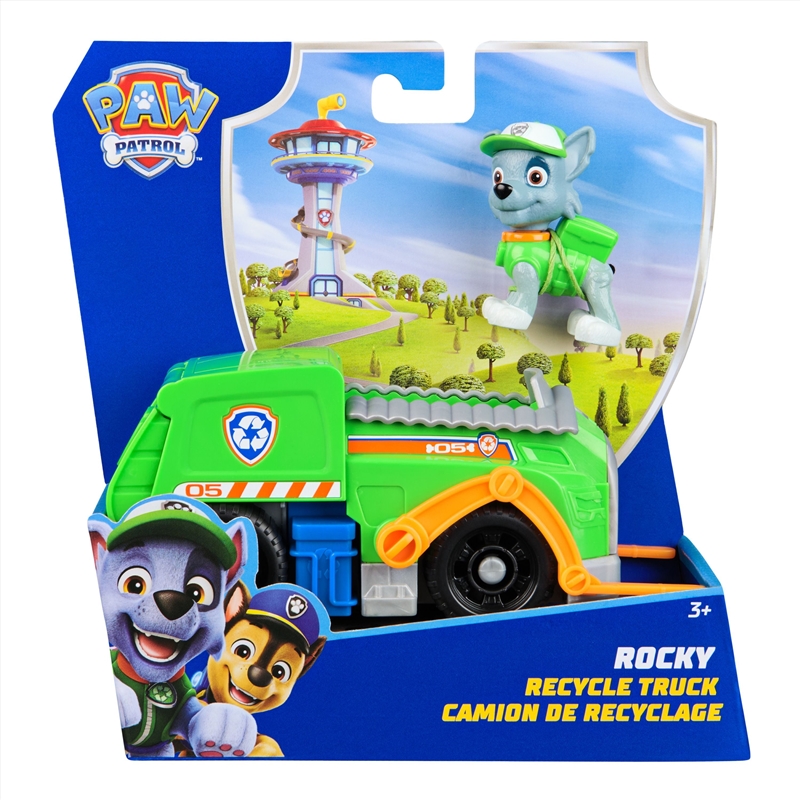 PAW Patrol Sustainable Basic Vehicle - Rocky/Product Detail/Toys