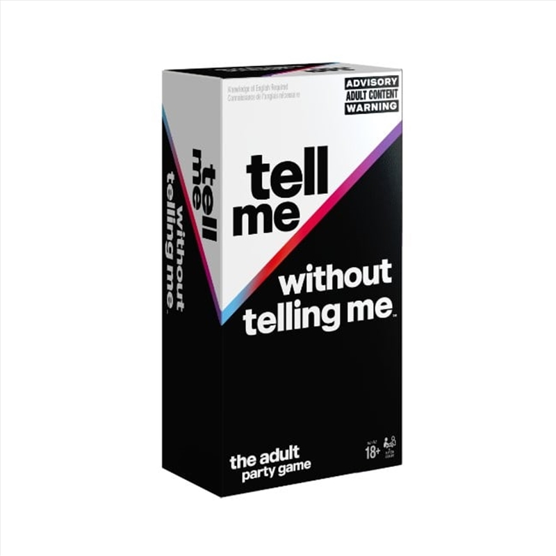 Tell Me Without Telling Me/Product Detail/Card Games