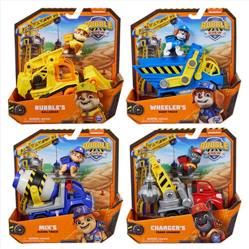 Rubble & Crew Core Vehicle (SENT AT RANDOM)/Product Detail/Toys