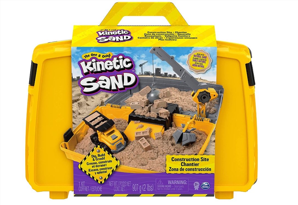 Kinetic Sand Construction Folding Sandbox/Product Detail/Toys