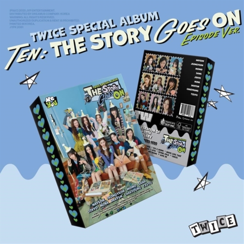 Twice - Ten : The Story Goes On Special Album Episode Ver Random/Product Detail/World
