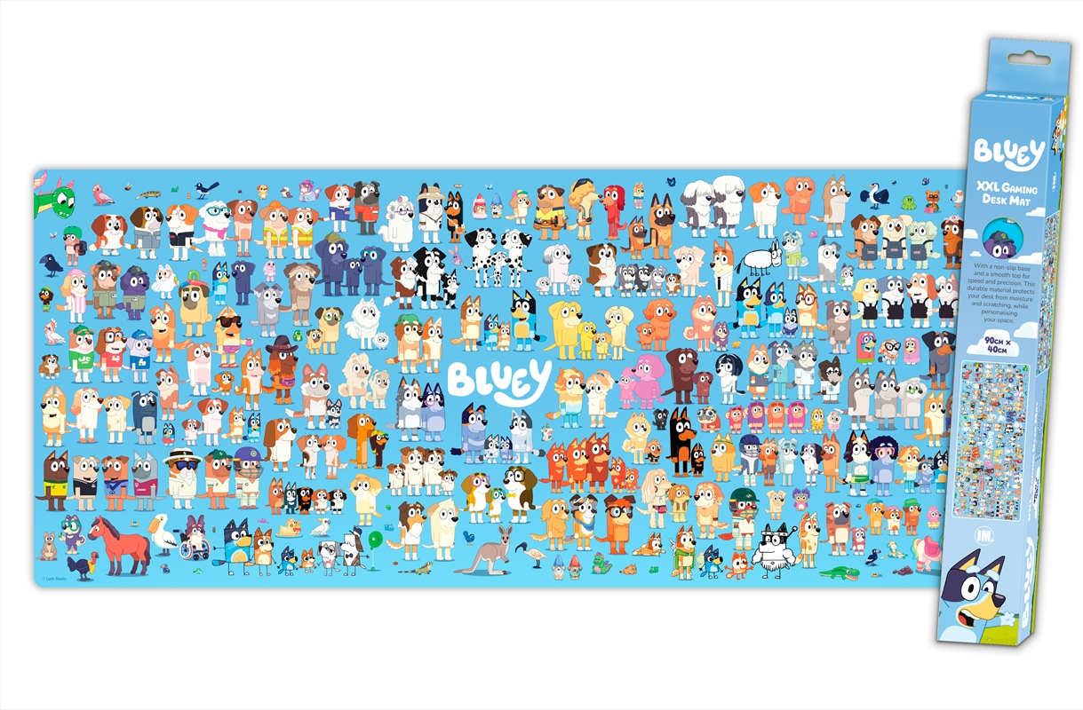 Bluey - Characters - XXL Gaming Mat/Product Detail/Accessories