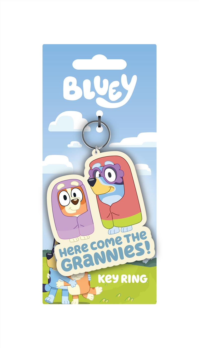 Bluey - Here Come The Grannies - PVC Keyring/Product Detail/Keyrings