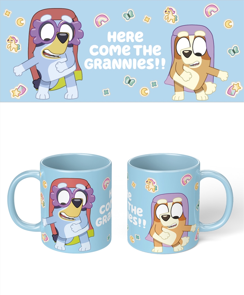 Bluey - Here Come The Grannies - Coloured Mug/Product Detail/Mugs