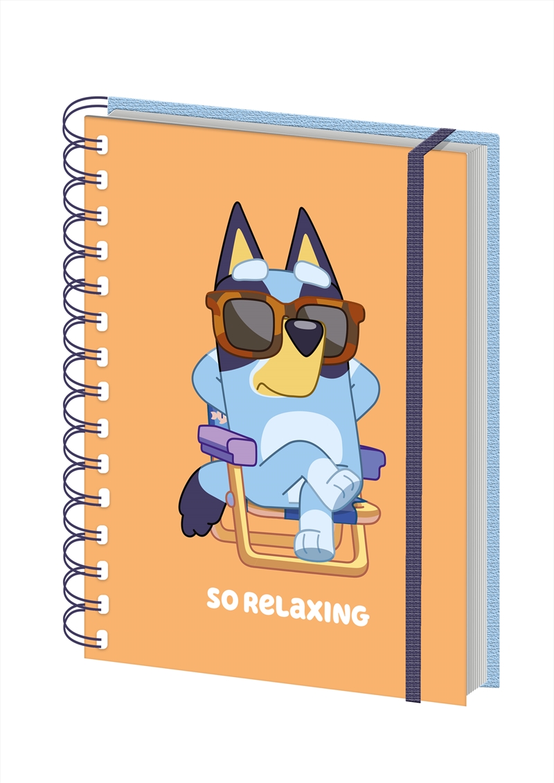 Bluey - So Relaxing - Wiro Notebook/Product Detail/Notebooks & Journals