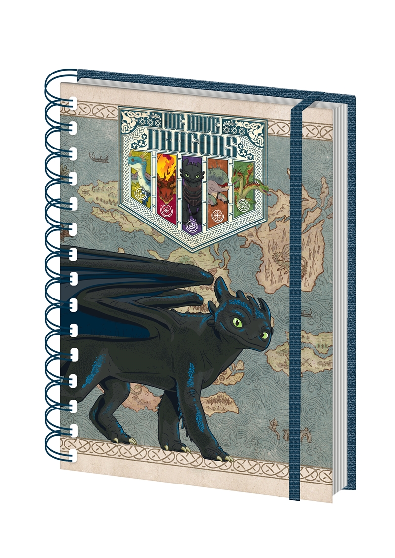 How to Train Your Dragon - Map - Wiro Notebook/Product Detail/Notebooks & Journals