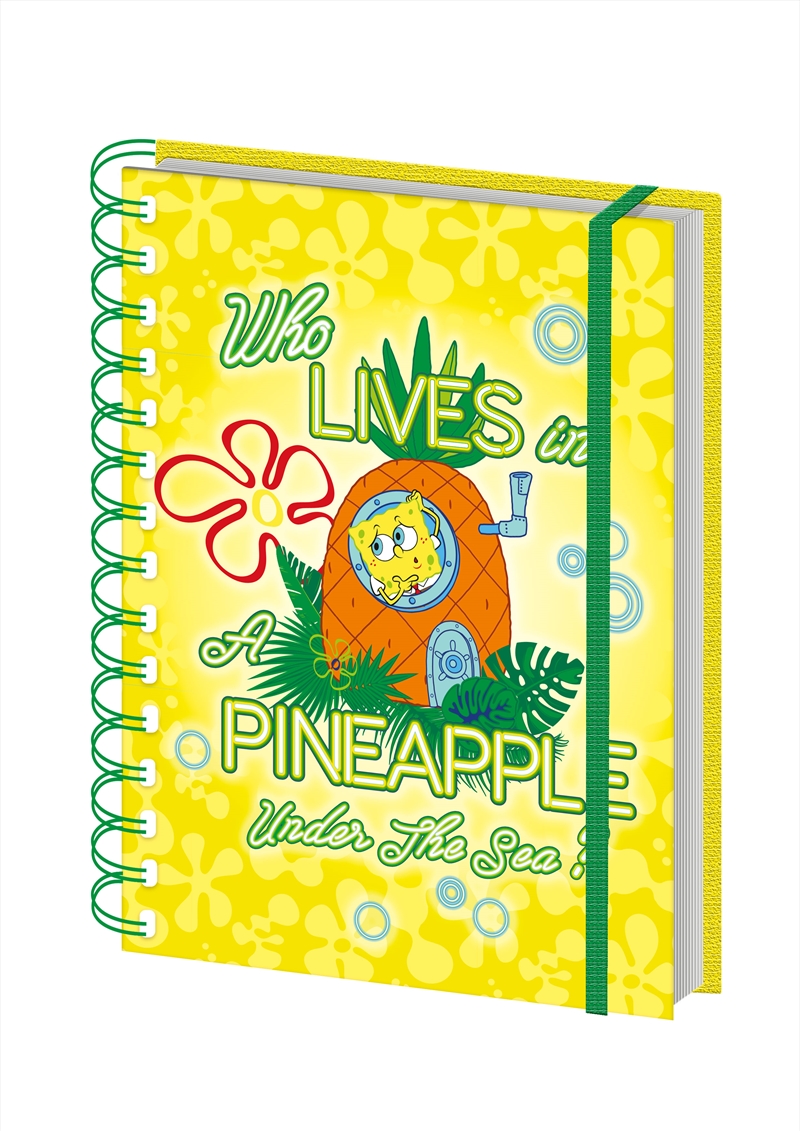 SpongeBob - Pineapple - Wiro Notebook/Product Detail/Notebooks & Journals