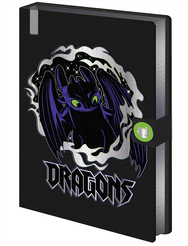 How to Train Your Dragon - Toothless - Premium Notebook/Product Detail/Notebooks & Journals