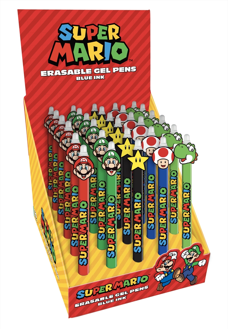 Super Mario - Assorted - Erasable Gel Pen/Product Detail/Stationery