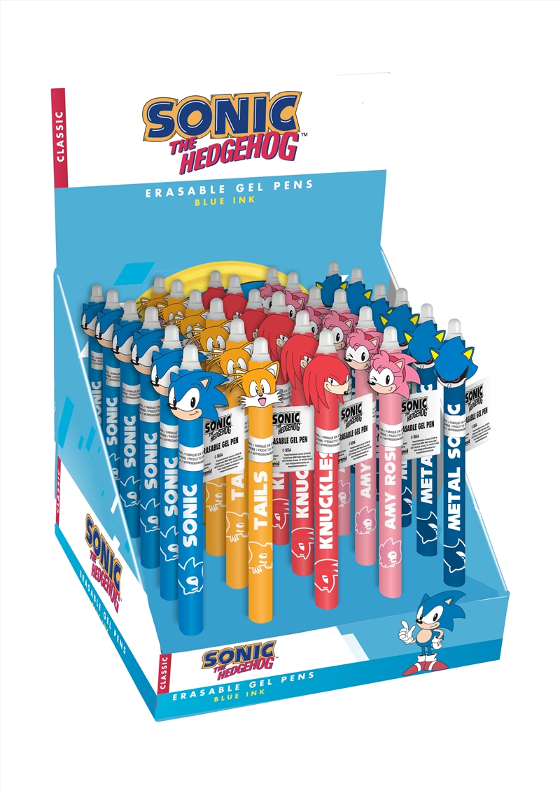 Sonic the Hedgehog - Assorted - Erasable Gel Pen/Product Detail/Stationery