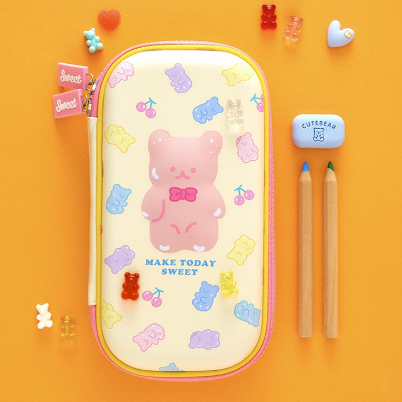 ARTBOX - Jelly Bear Multi Pouch Yellow/Product Detail/KPOP Merch