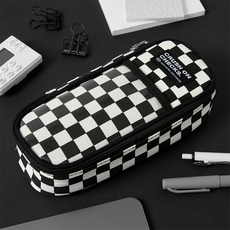 ARTBOX - Checkerboard Pvc Multi Pouch/Product Detail/KPOP Merch