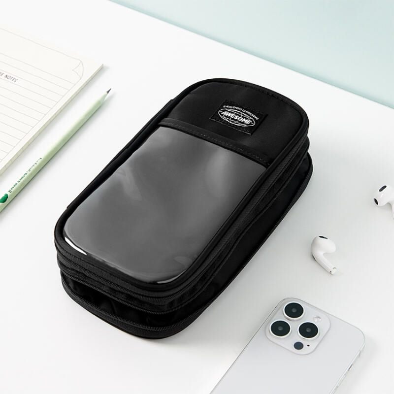 ARTBOX - 5 Pocket Pouch Black/Product Detail/KPOP Merch