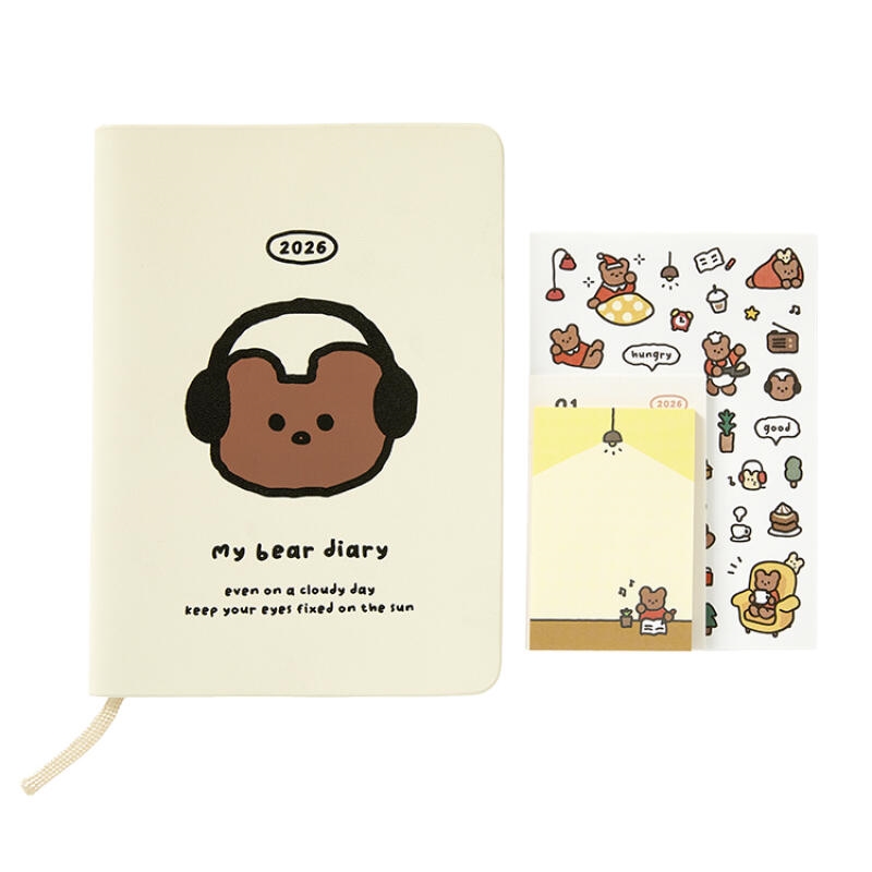 ARTBOX - 2026 My Bear Diary Ivory/Product Detail/KPOP Merch